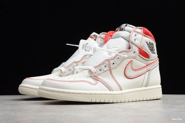 Rep BK phantom air university 555088-160 jordan 1 red sail 1109